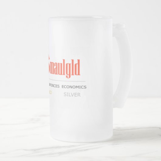 Smaulgld Frosted Beer Mok (Voorkant rechts)