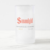 Smaulgld Frosted Beer Mok (Center)