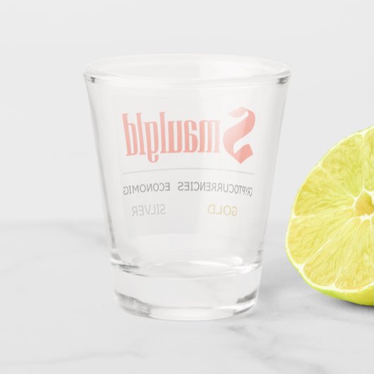 Smaulgld Shot Glass Glas (Achterkant)