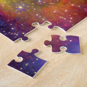SMC WR7 Binaire Sterne Nevel - Hubble Ruimtestofot Legpuzzel (Zijkant)