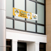 smd Flush slaat een volkshuis Spandoek (Buitenkant Gebouw)