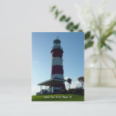 Smeaton's toren, briefkaart van Plymouth Hoe (Staand voorkant)