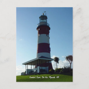 Smeaton's toren, briefkaart van Plymouth Hoe