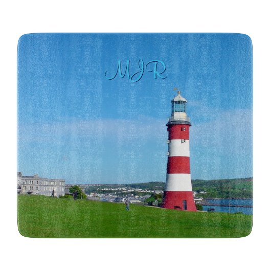 Smeaton's toren, de Hoe, Plymouth Snijplank (Voorkant)