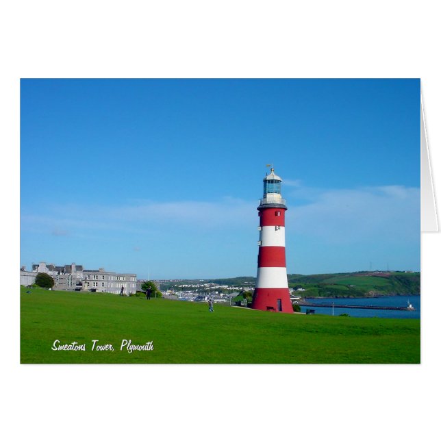 Smeaton's toren, Plymouth Hoe (Voorkant Horizontaal)