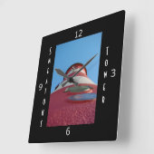 Smeaton's toren, Plymouth Hoe Vierkante Klok (Hoek)