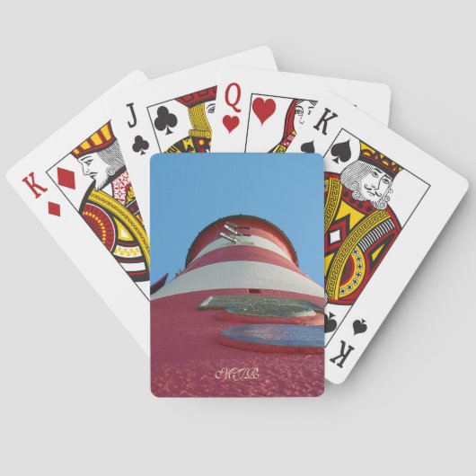 Smeaton's Tower, Plymouth Hoe - Monogram Speelkaarten (Achterkant)