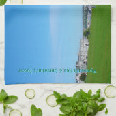 Smeatons Tower, The Hoe, Plymouth Theedoek (Gevouwen)