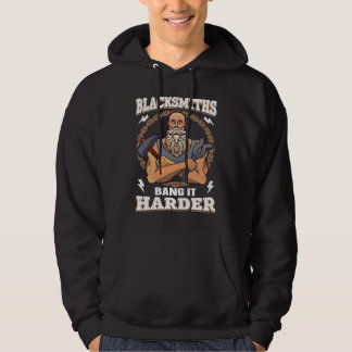 Smeden slaan harder  Smeder Hoodie
