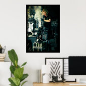 Smeder aan het werk poster (Thuiskantoor)