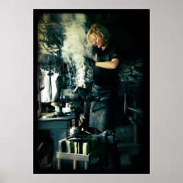 Smeder aan het werk poster