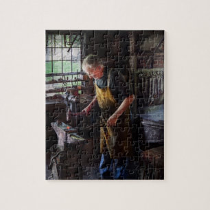 Smederij - Beginnen met een knal Legpuzzel