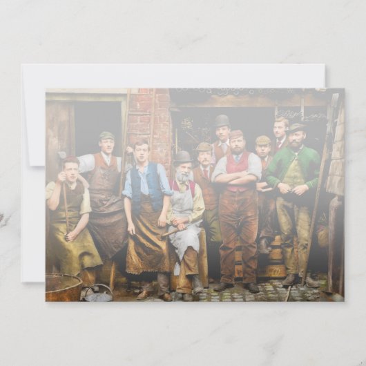 Smederij - De IJzerhandelaars van Maidenhead 1900 Aankondiging (Voorkant)