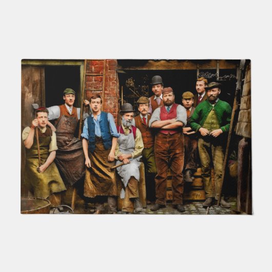 Smederij - De IJzerhandelaars van Maidenhead 1900 Deurmat (Voorkant)