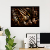 Smederij - De kunst van het Slaan Poster (Thuiskantoor)