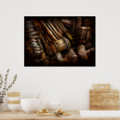 Smederij - De kunst van het Slaan Poster (Keuken)