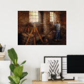 Smederij - Het wordt heet hier Poster (Thuiskantoor)