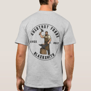 Smederij IJzerwerk Winkel Bedrijf aanpassen T-shirt