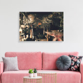 Smederij kantoor canvas afdruk (Insitu (Woonkamer))