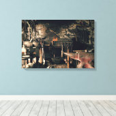 Smederij kantoor canvas afdruk (Insitu (Houten vloer))