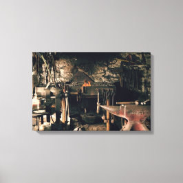 Smederij kantoor canvas afdruk