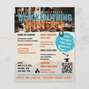 Smederij workshop Flyer klein