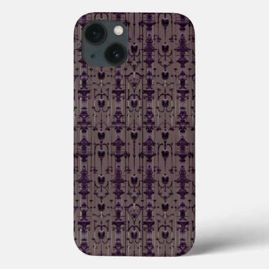 smeedijzer noir Case-Mate iPhone case (Achterkant)