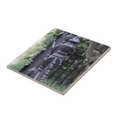 Smeedijzeren hek Keramische Tegel Decoratie Tegeltje (Zijkant)