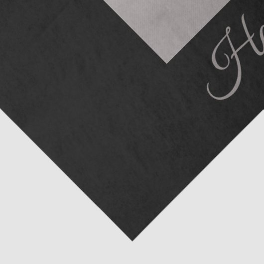 Smeedijzeren mand van wijn & druiven tissuepapier (Detail)