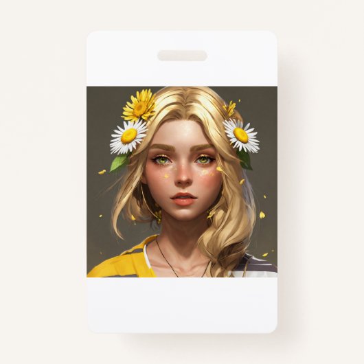 Smeek om koningin badge (Voorkant)