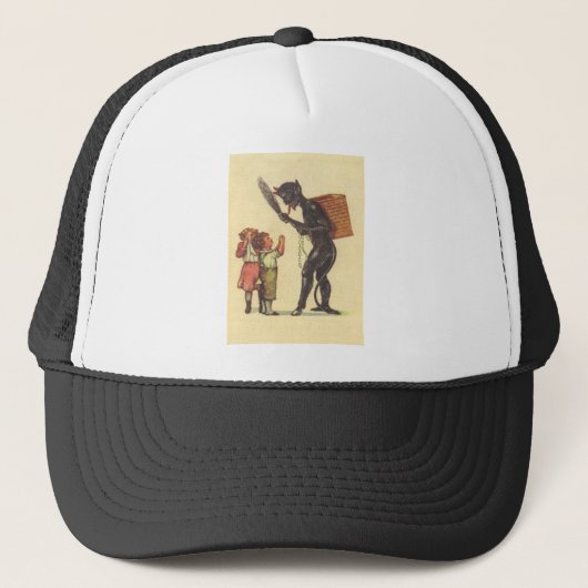 Smeekt Krampus Trucker Pet (Voorkant)