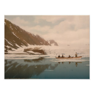 Smeerenburg I, Svalbard, Noorwegen Foto Afdruk