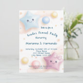 Smeerkleurige sterren Geslacht Kaart (Staand voorkant)