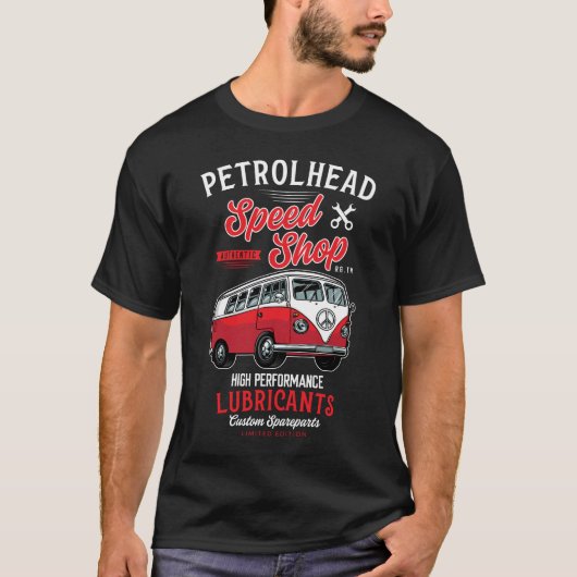 Smeermiddel met hoge prestaties voor petrolhead t-shirt (Voorkant)