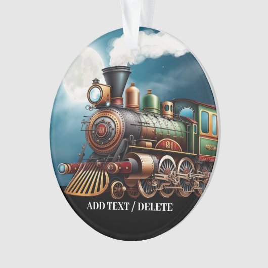 Smeermotorentraining Ornament (voorkant)