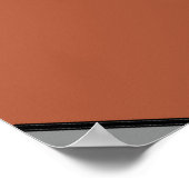 "Smeert" Bruin grijs Extra groot afdrukken Poster (Hoek)