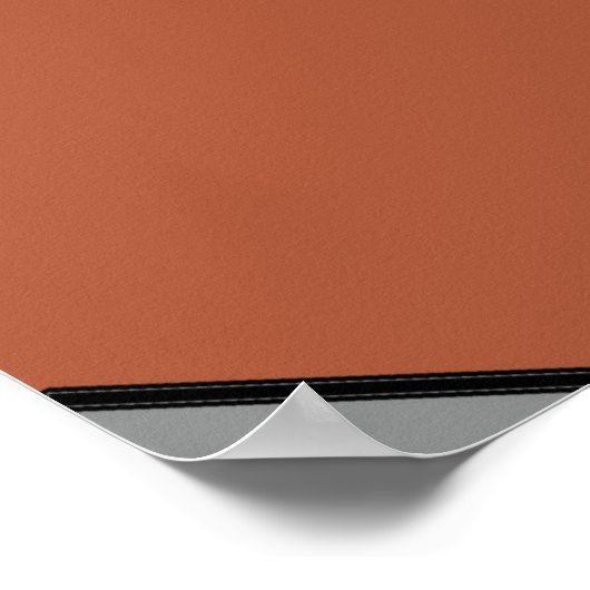 "Smeert" Bruin grijs Extra groot afdrukken Poster (Hoek)