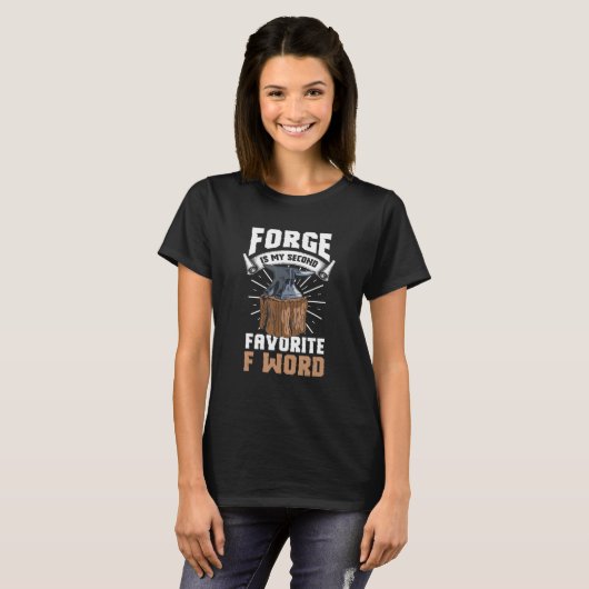 Smeester Blacksmith Forge is mijn tweede favoriete T-shirt (Voorkant volledig)