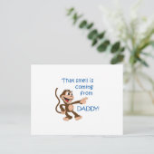 SMELL KOMEND VAN DADDY BRIEFKAART (Staand voorkant)