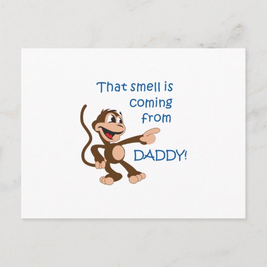SMELL KOMEND VAN DADDY BRIEFKAART (Voorkant)
