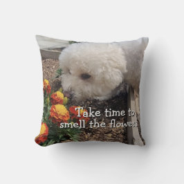 Smell the Flowers Kussen