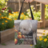 Smell the Flowers Tote Bag