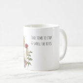 Smell the Roses Blond Girl Koffiemok (Voorkant rechts)