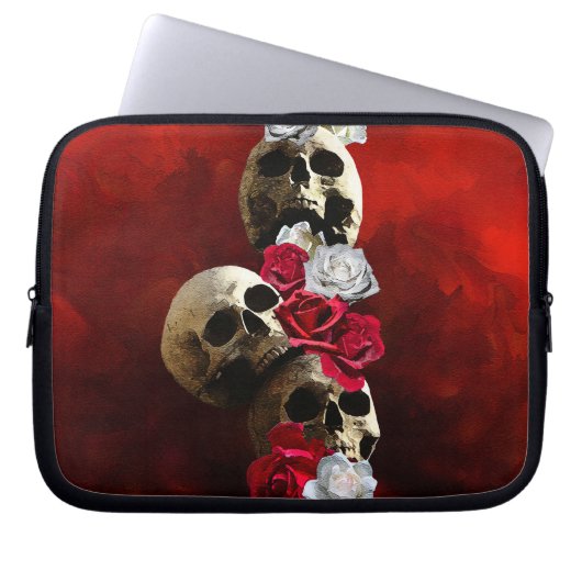 Smell the Roses (while you can) Laptop Sleeve (Voorkant)