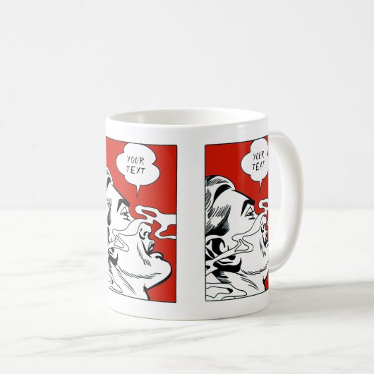 SMELL (uw ochtendkoffie personaliseren) Koffiemok (Voorkant rechts)