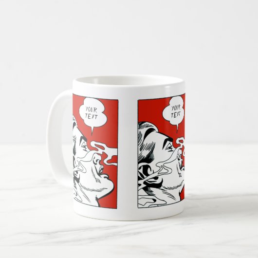 SMELL (uw ochtendkoffie personaliseren) Koffiemok (Voorkant links)