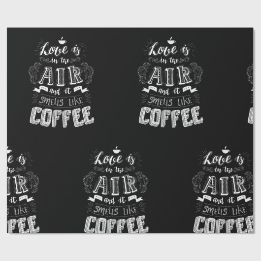 Smells als koffie cadeaupapier (Vlak)