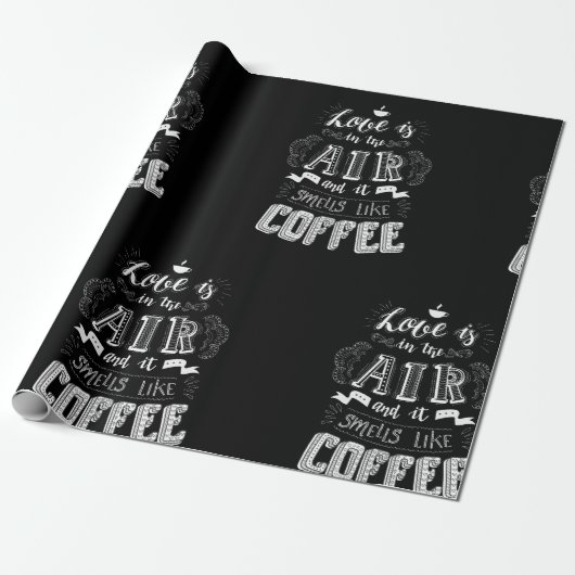 Smells als koffie cadeaupapier (Uitgerold)