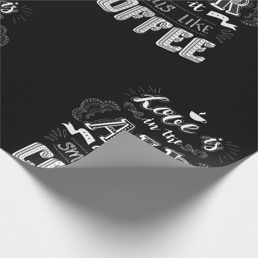 Smells als koffie cadeaupapier