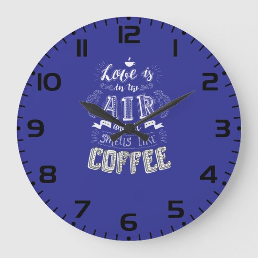 Smells als koffie grote klok (Voorkant)